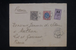 PAYS-BAS - Lettre Recommandée > France - 1901 - M 2546 - Storia Postale