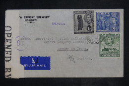 MALTE - Lettre Censurée Par Avion > GB - 1942 - M 2440 - Malta (...-1964)