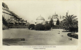 EXPOSICION INTERNACIONAL DE BARCELONA 1929  Pueblo Oriental  RV - Barcelona