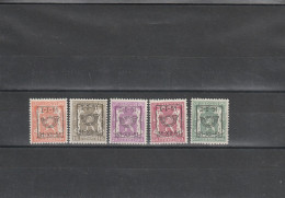 Preo 609/Pre 613 Serie No 40 ** - Typo Precancels 1936-51 (Small Seal Of The State)