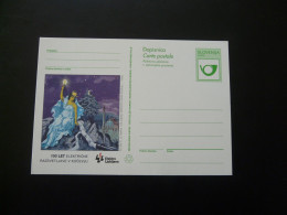 Entier Postal Stationery Card Electricité Electricity Slovenia 1996 - Elektriciteit