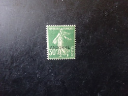 ANDORRE N° 10  NEUF* - Unused Stamps