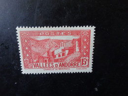 ANDORRE N° 29  NEUF* - Unused Stamps