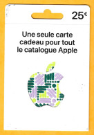 Carte Cadeau APPLE - 25€ - E6966 + - Gift Cards