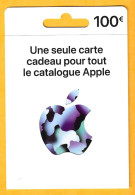 Carte Cadeau APPLE - 100€ - E6966 -+ - Gift Cards