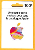 Carte Cadeau APPLE - 100€ - E7213 - Gift Cards