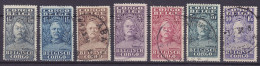 Belgian Congo 1928 Mi. 102-08, 1.60- 10 Fr. Henry Morton Stanley (2 Scans) - Used Stamps