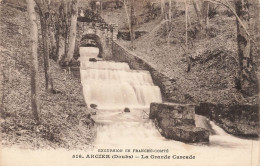 FRANCE - Arcier - La Grande Cascade - Excursion En Franche Compté - Carte Postale Ancienne - Besancon