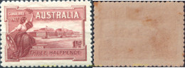 735313 MNH AUSTRALIA 1927 CONMEMORACION DE LA INAUGURACION DEL PARLAMENTO DE CAMBERRA - Mint Stamps