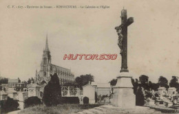 CPA BONSECOURS - LE CALVAIRE DE L'EGLISE - Bonsecours