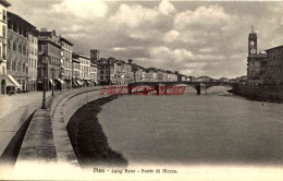 CPA PISA - LUNG' ARNO - PONTE DI MEZZA - Pisa