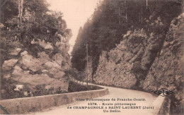 Route Pittoresque De CHAMPAGNOLE A SAINT LAURENT Un Defile 10(scan Recto-verso) MA1405 - Champagnole