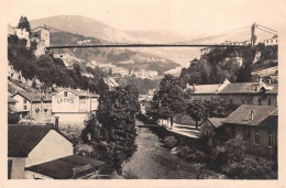 ST CLAUDE Le Pont Suspendue Hauteur 50 M Longueur 150m 15(scan Recto-verso) MA1405 - Saint Claude