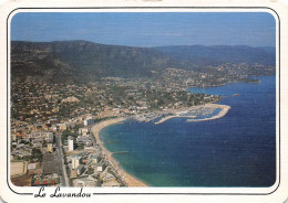 LE LAVANDOU Vue Generale Sur La Ville Le Port Et La Plage 22(scan Recto-verso) MA1454 - Le Lavandou