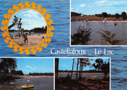 CASTELJALOUX Le Lac 4 (scan Recto Verso)MA1490UND - Casteljaloux