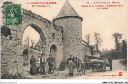 AMMP2-0148-50 - GATTEVILLE - Ferme De La Tourelle - Entree Principale - Saint Pierre Eglise