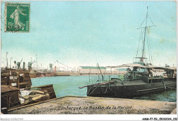 AMMP7-0661-59 - DUNKERQUE - Le Bassin De La Marine - Dunkerque