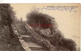 CPA LE FAOUET - ESCALIER ET ROCHERS DE SAINTE BARBE - Le Faouet