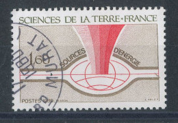 2093 Sciences De La Terre - Cachet Rond - Gebraucht
