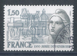 2092 Année Du Patrimoine - Cachet Rond - Used Stamps
