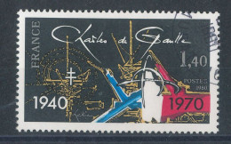 2114 Appel Du 18 Juin 1940 - Cachet Rond - Used Stamps