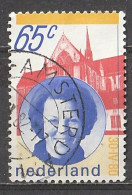 OLANDA 1981 - REGINA BEATRICE/AMSTERDAM - 65c. Multicolore- Persone Famose (12 3/4 X 13 1/4) - MI: 1175A - 1v. US "1777" - Oblitérés