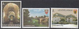 LUXEMBOURG 2008 - Tourisme - 3 V. - Unused Stamps