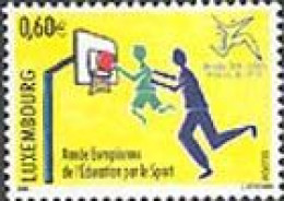 LUXEMBOURG 2004 - Année Européenne D'éducation Par Le Sport - 1 V. - Unused Stamps