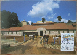 ISRAEL 2002 MAXIMUM CARD POSTCARD PALPHOT KFAR TABOR AK CP PC FIRST DAY OF ISSUE STAMP CARTE POSTALE POSTKARTE CARTOLINA - Cartes-maximum