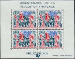 1989 Bicentenary Of The French Revolution, Mint Never Hinged - Unused Stamps