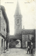 6 --- 32 LE BROUILH Eglise Et Rue - Altri & Non Classificati