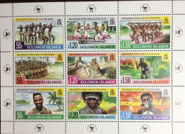 Solomon Islands 1998 Trade & Culture Show Sheetlet MNH - Solomon Islands (1978-...)