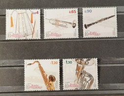 2024 - Portugal - MNH - Musical Instruments Of Civil Bands + 5 Stamps - Unused Stamps