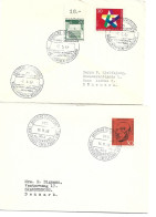 Germany - Shipmail. 2 Letters  H-2044 - Lettres & Documents