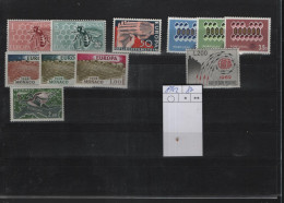 CEPT Issues Mnh/** Year Cpl 1962 - 1962