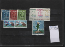 CEPT Issues Mnh/** Year Cpl 1966 - 1966