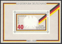 Deutschland, 1974, Block 10, Mi.-Nr. 807, **postfrisch - 1959-1980