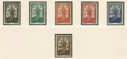 Portugal, 1931, # 537/42, MH - Unused Stamps