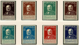 Portugal, 1940, # 599/606, MH - Unused Stamps