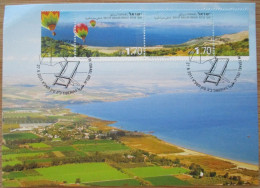 ISRAEL 2011 MAXI CARD TIBERIAS GALILEE SEA KINNERET FIRST DAY OF ISSUE STAMP POSTCARD CARTE POSTALE POSTKARTE CARTOLINA - Cartes-maximum