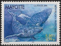 MAYOTTE - BALEINES - N° 82 - NEUF** MNH - Ballenas