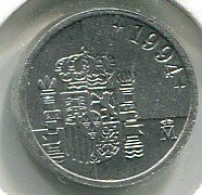 1 PESETA 1994 ESPAÑA SPAIN #W10607.2.E.A - 1 Peseta