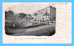 CPA - Nice (06) - 479. Le Lac - Les Cignes - Nouveaux Jardins - Parcs Et Jardins
