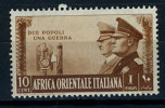 1938 -  Italia - COLONIE - Africa Orientale Italiana - Sass. N.  35 - LH -  (C01012015..) - Africa Orientale Italiana