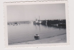 Snapshot Argentique Quiberon Le Port Bateaux Juillet 1950 Lorient Morbihan - Boats