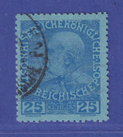 Österreich Kreta 1914 Kaiser Franz Joseph Mi.-Nr. 24 O Gpr. MATL VÖB - Creta