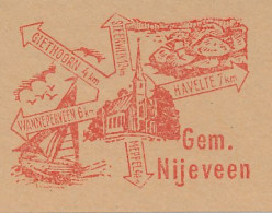 Meter Cut Netherlands 1985 Dolmen - Megalith - Church - Boat - Preistoria