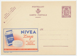 Publibel - Postal Stationery Belgium 1948 Soap - Nivea - Altri & Non Classificati