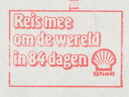 Meter Cover Netherlands 1972 Travel Around The World In 84 Days - Shell - The Hague - Altri & Non Classificati