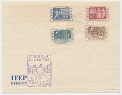 FDC / 1e Dag Em. ITEP 1952 - Speciale Envelop - Ohne Zuordnung